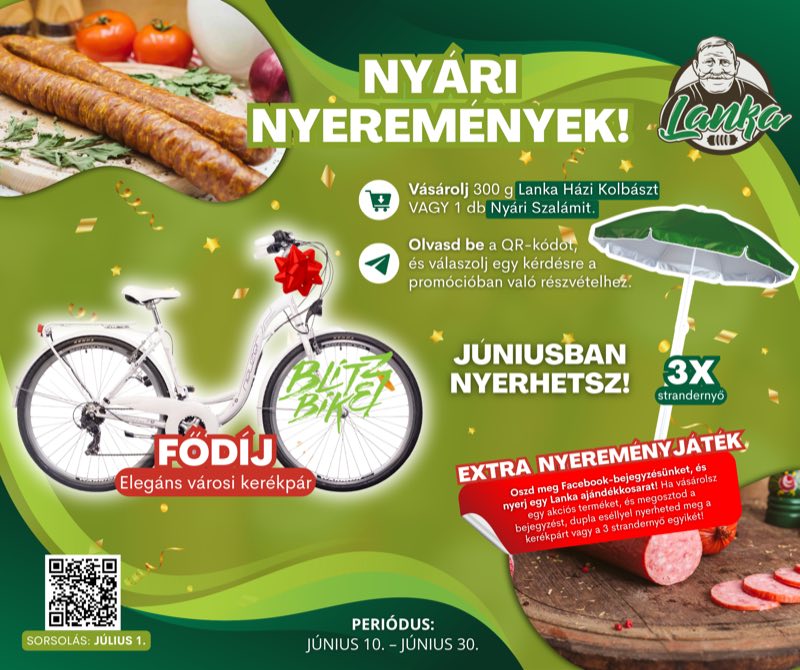 Nyári nyeremények Lanka