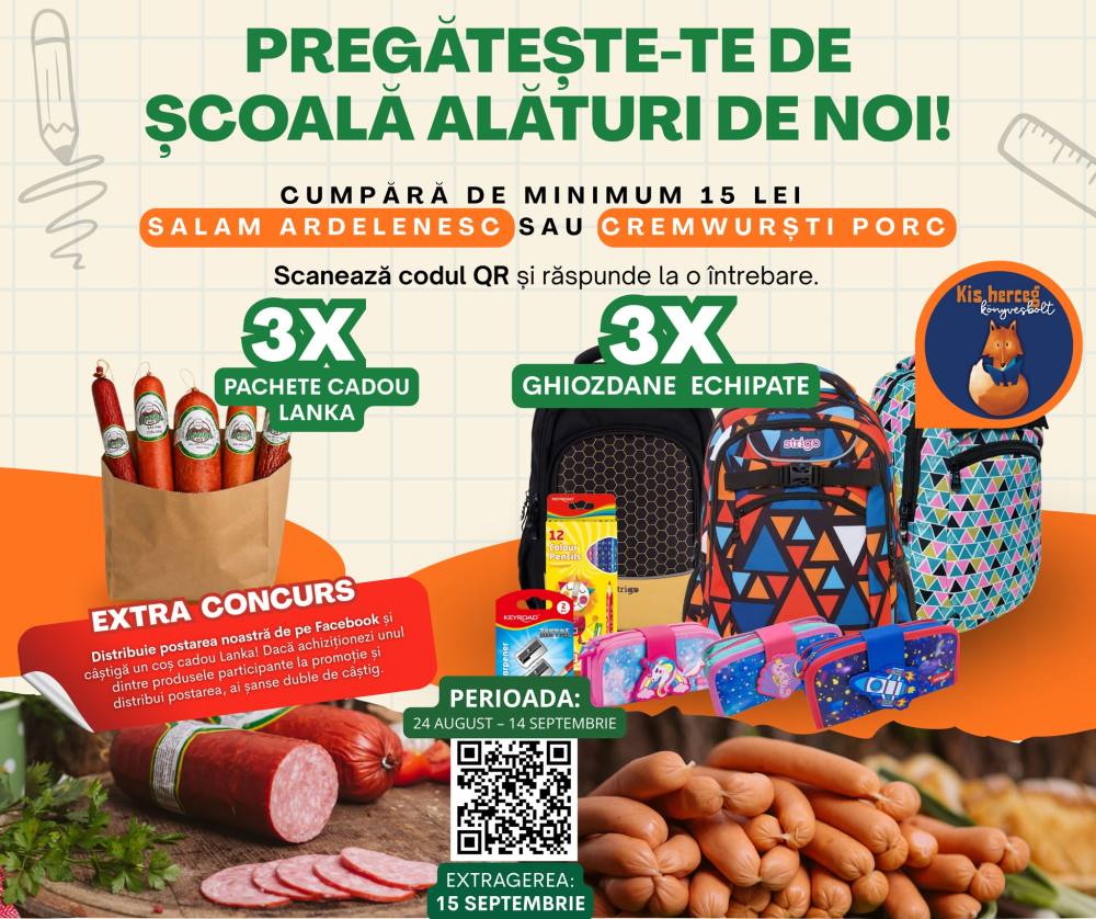Pregătește-te de școală alături de noi – promoție Lanka